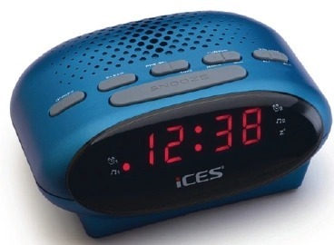 Lenco ICR-210 Wekker radio Blauw
