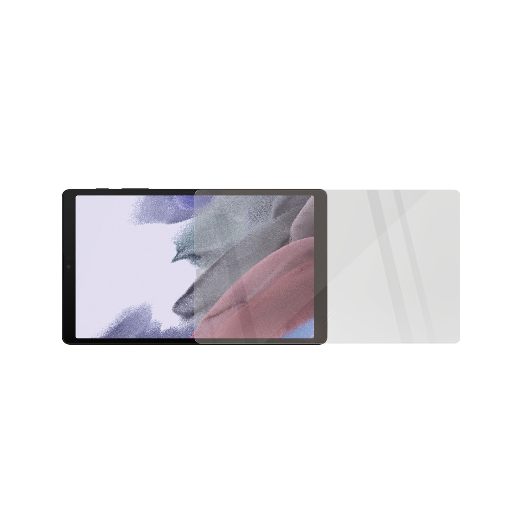 Panzerglass Screenprotector voor Galaxy Tab A7 Lite (Case Friendly) Tablet screenprotector Transparant