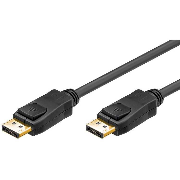 goobay Aansluitkabel DisplayPort 1.2 stekker > DisplayPort 1.2 stekker kabel 2 meter