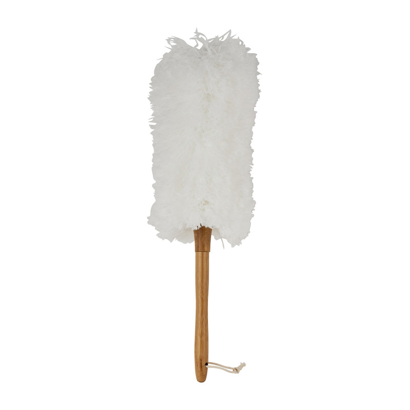 Plumeau met bamboe steel - 50 cm