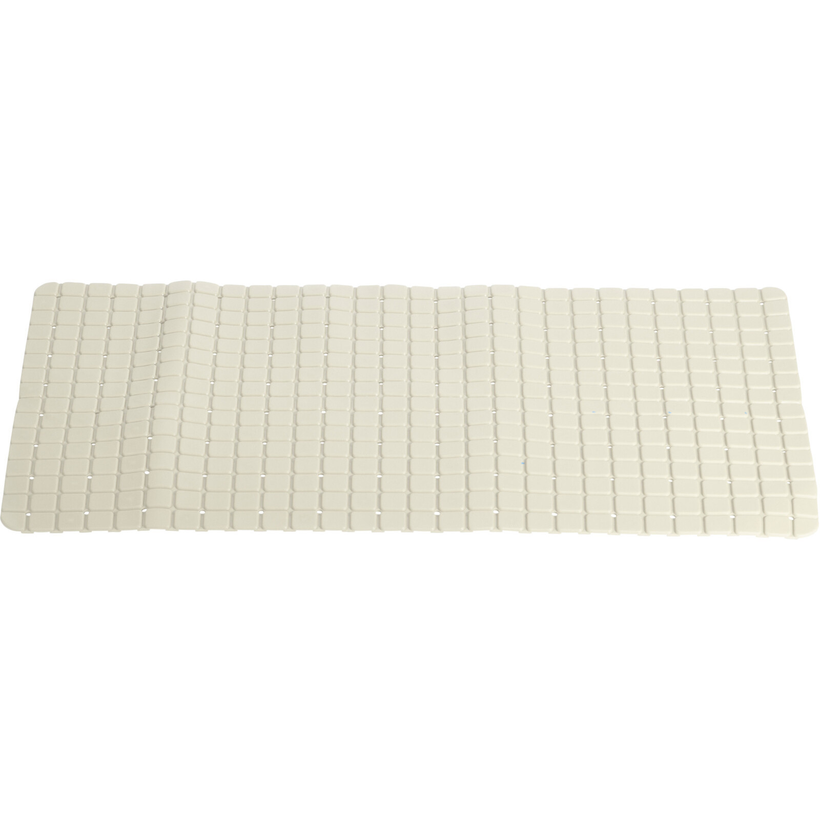 Excellent Houseware Badmat - antislip - creme - 69 x 39 cm -