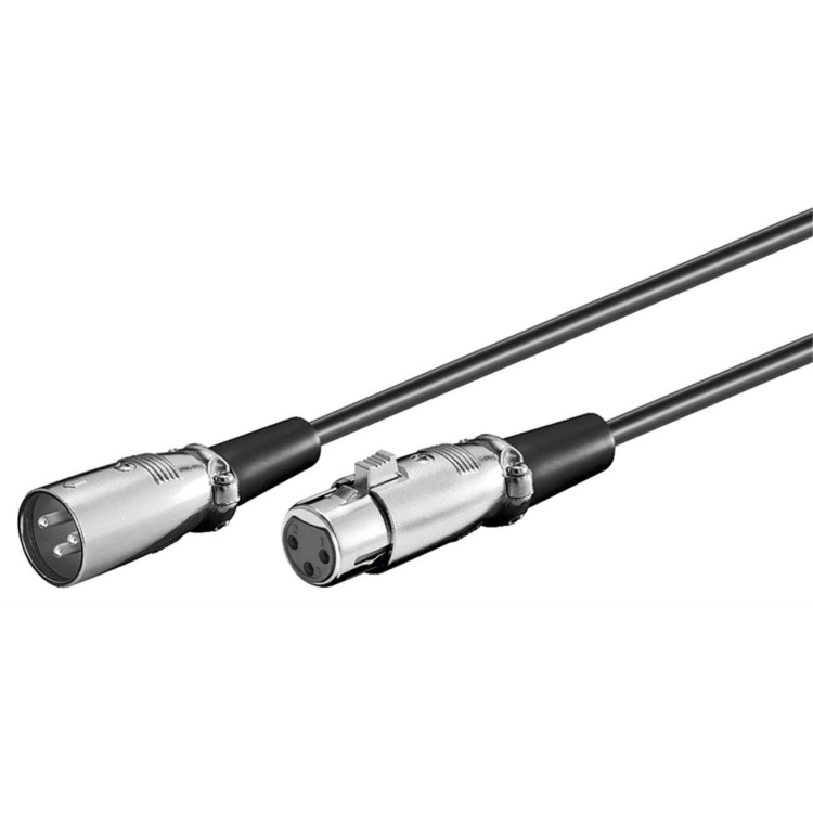 goobay XLR-aansluitkabel kabel 2 meter