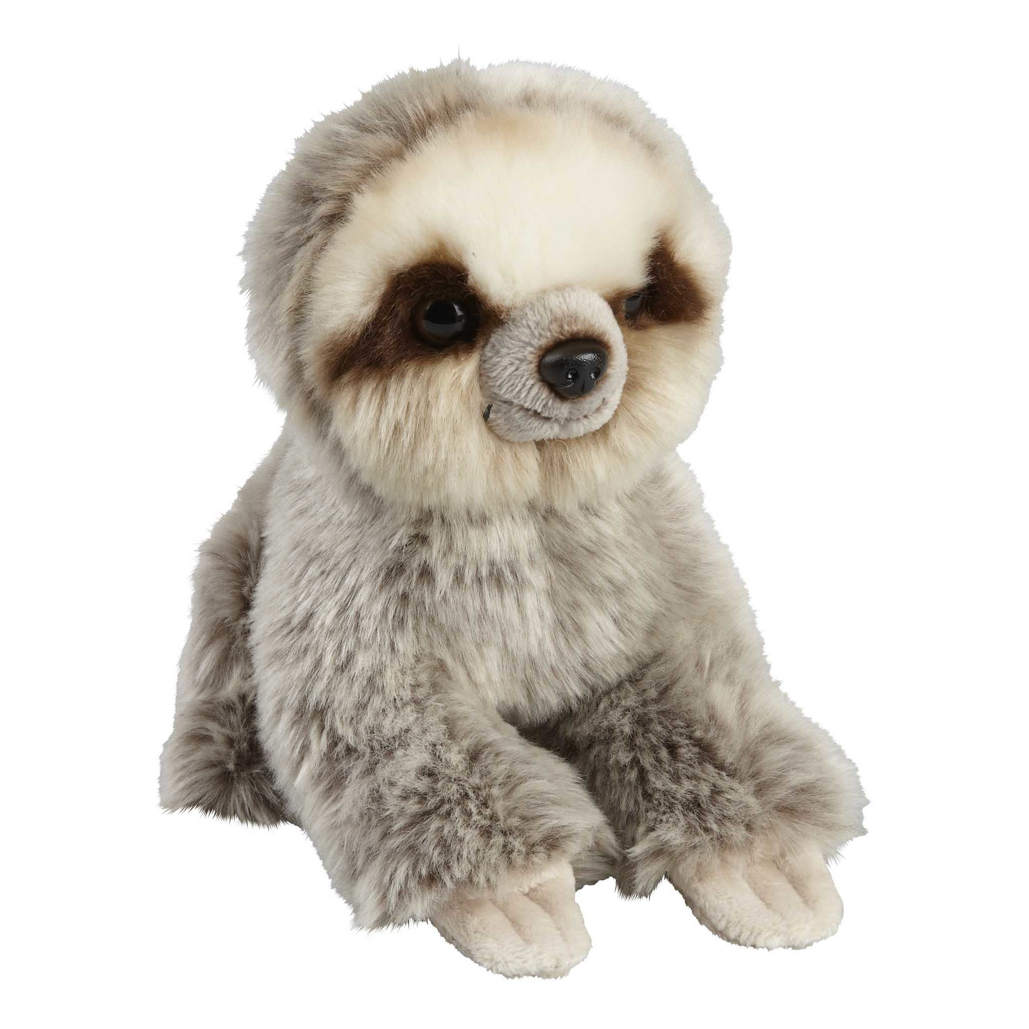 Pluche knuffel dieren Luiaard 18 cm -