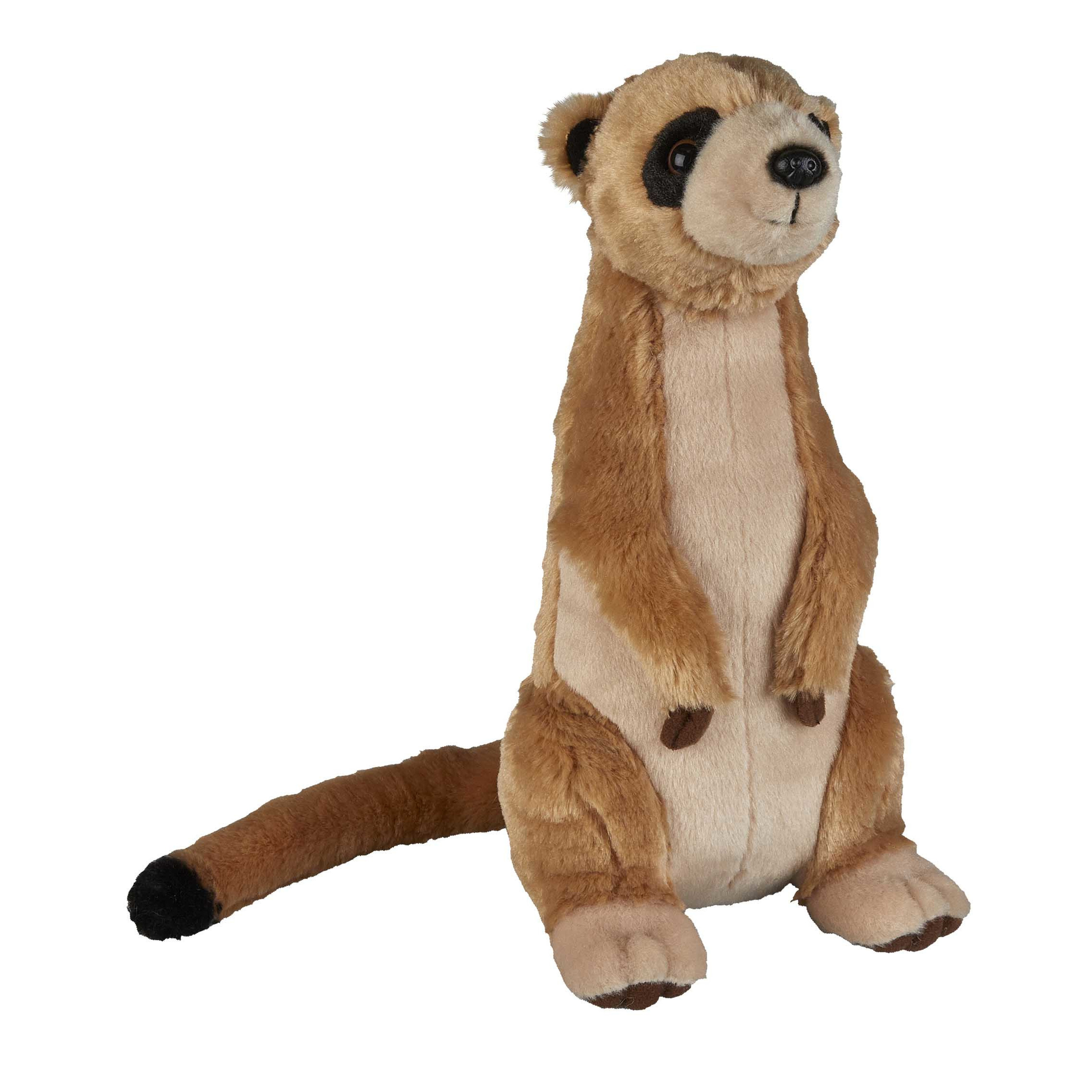 Ravensden pluche knuffel dieren Stokstaartje - 30 cm -