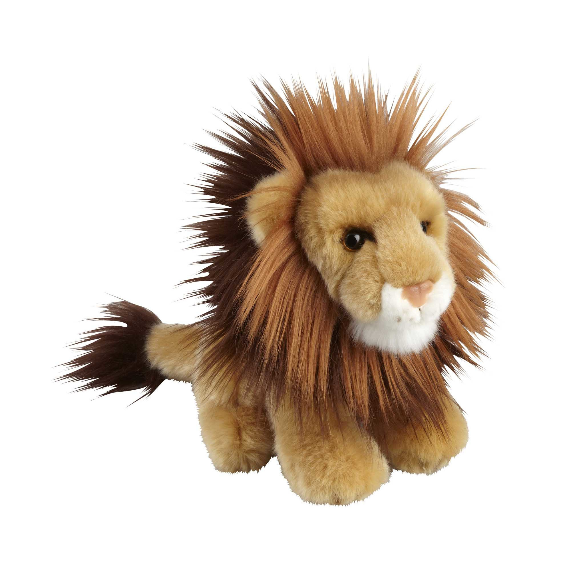 Pluche knuffel dieren Leeuw 18 cm -