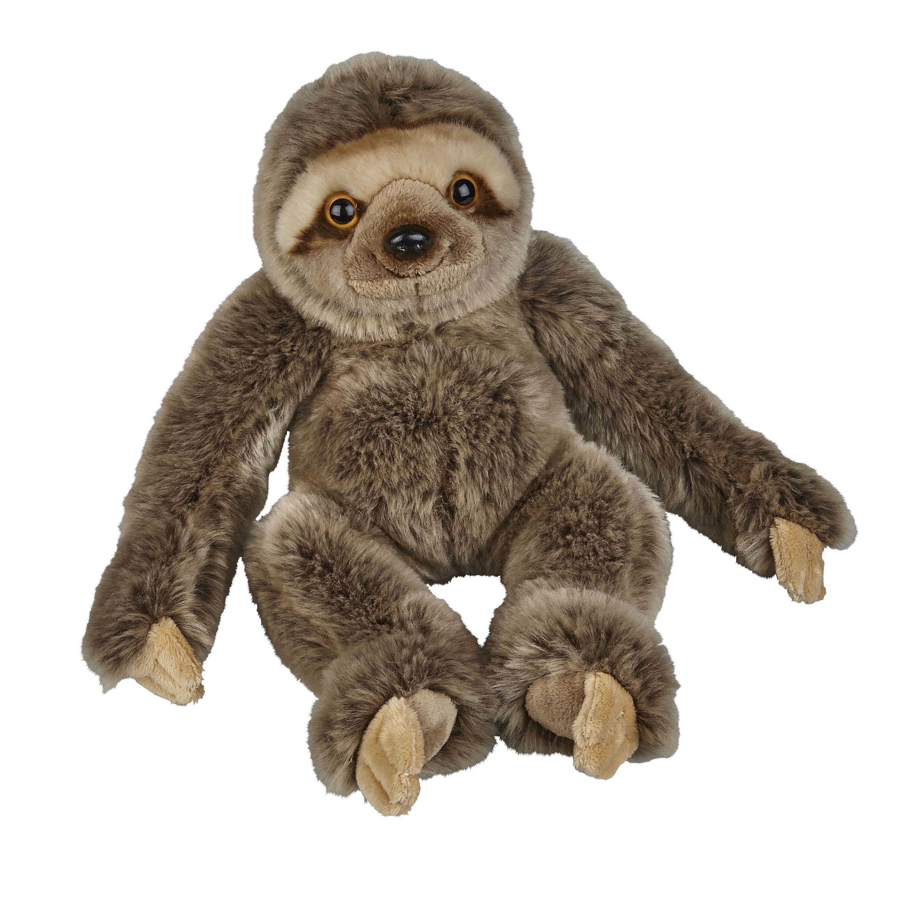 Pluche knuffel dieren Luiaard 28 cm -