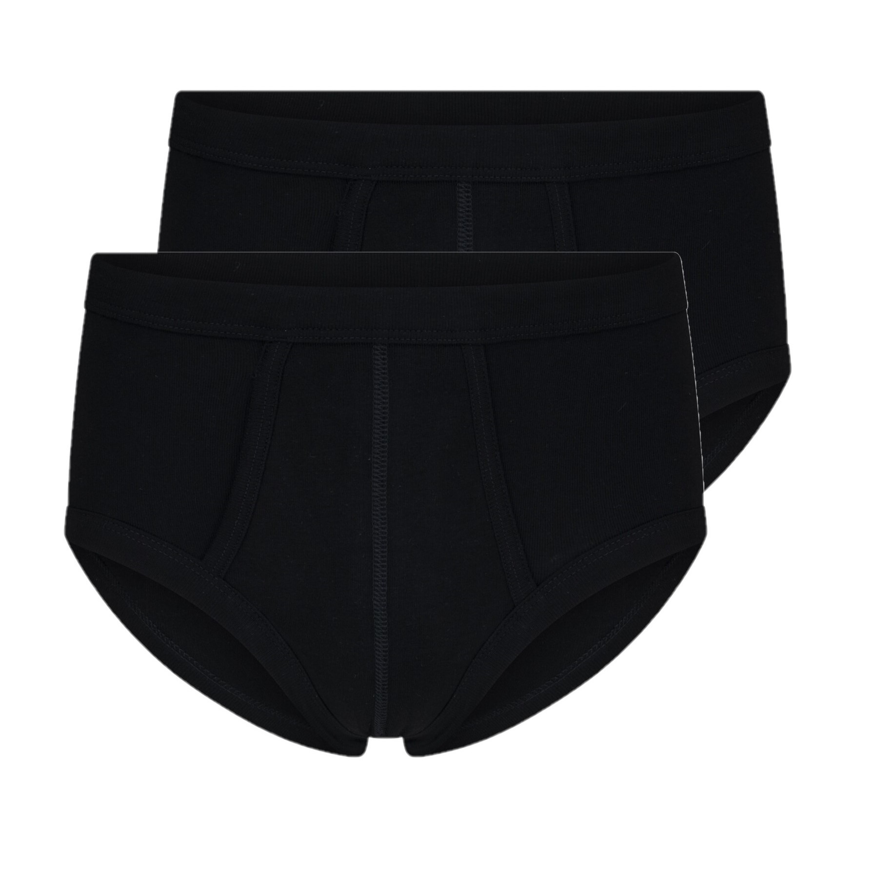 Beeren heren slip - 2-pack - zwart - katooen - ondergoed klassiek - onderbroeken L -