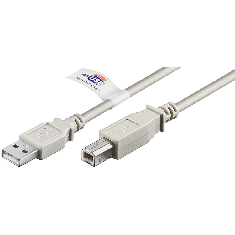 goobay USB 2.0 Kabel, USB-A > USB-B kabel 5 meter