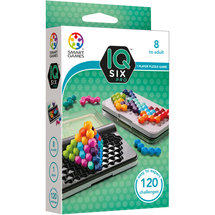 SmartGames IQ Six Pro bordspel Nederlands, 1 speler, Vanaf 7 jaar, 120 opdrachten