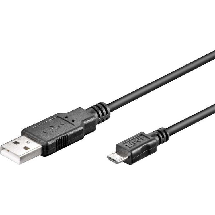 goobay USB-A 2.0 > USB Micro B kabel 5 meter
