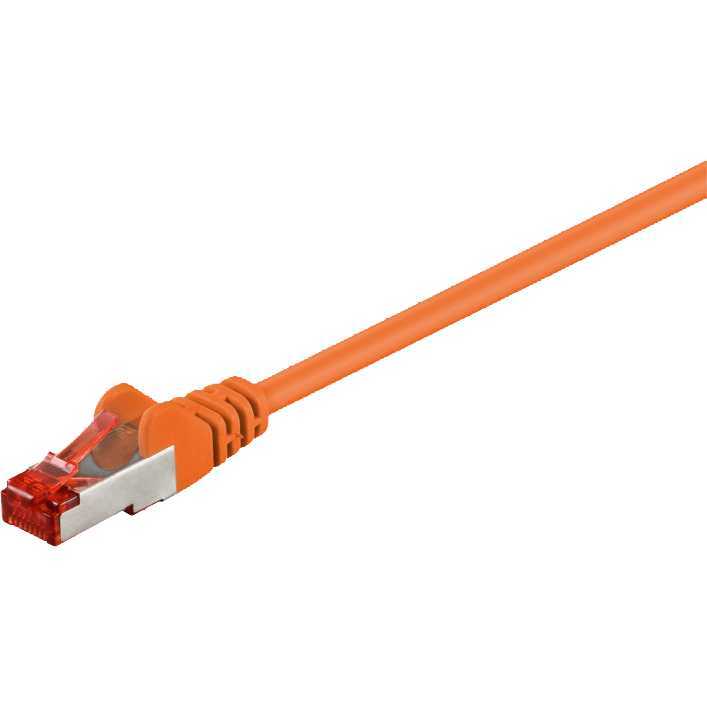 goobay Patchkabel RJ-45 S/FTP met Cat.6 kabel 10 meter