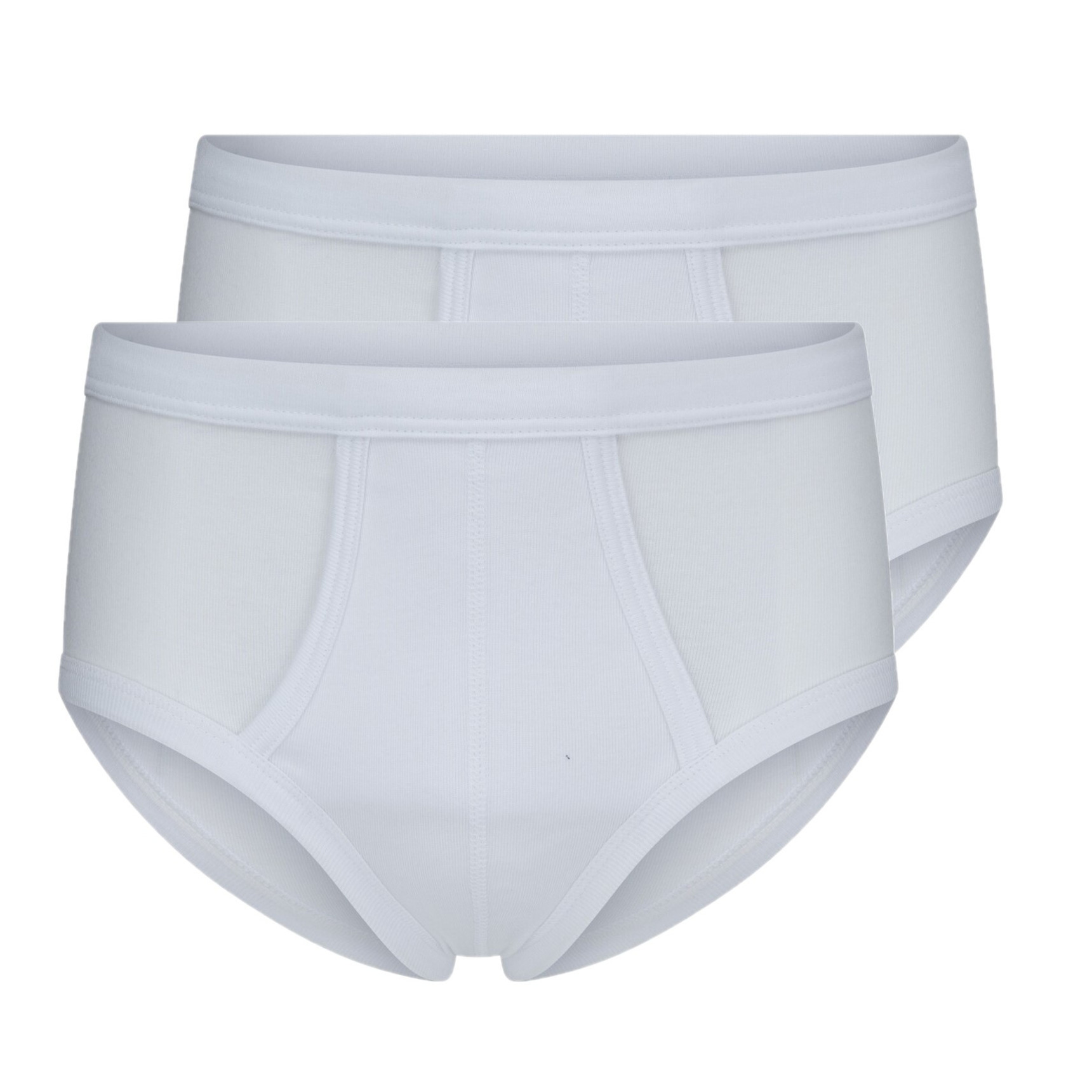 Grote maten Beeren heren slip ondergoed katoen wit klassiek 6-pack Maat 4XL -