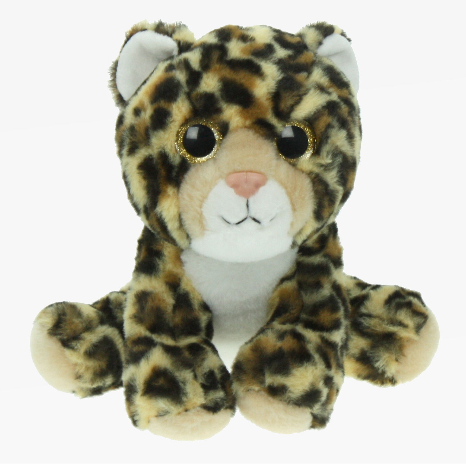 Pluche knuffel dieren Luipaard van 25 cm -