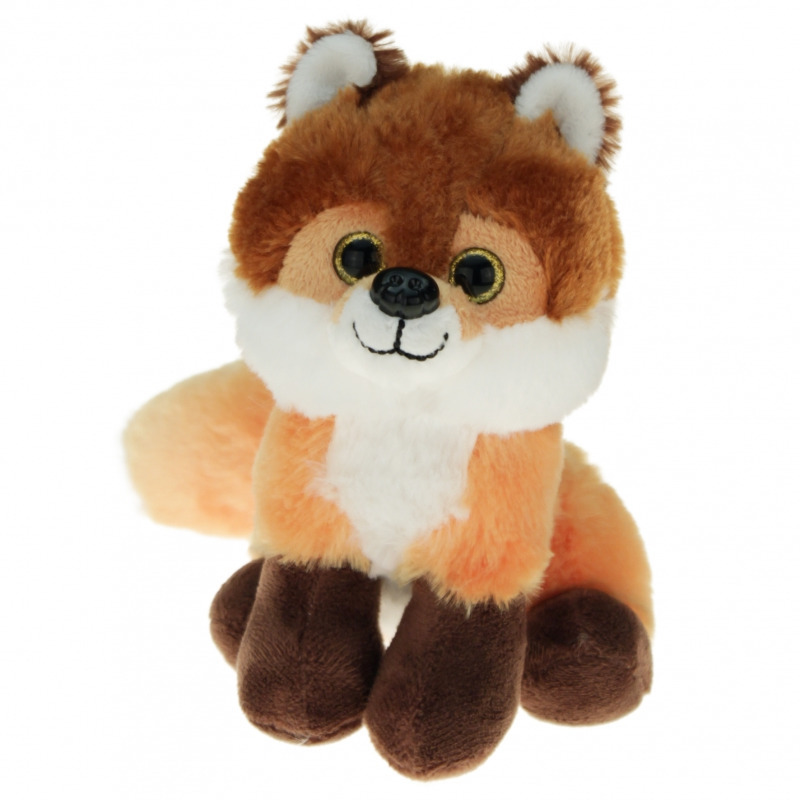 Pluche knuffel dier vos van 25 cm -