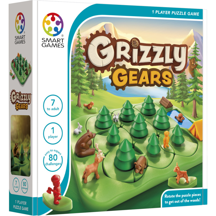SmartGames Grizzly Gears bordspel