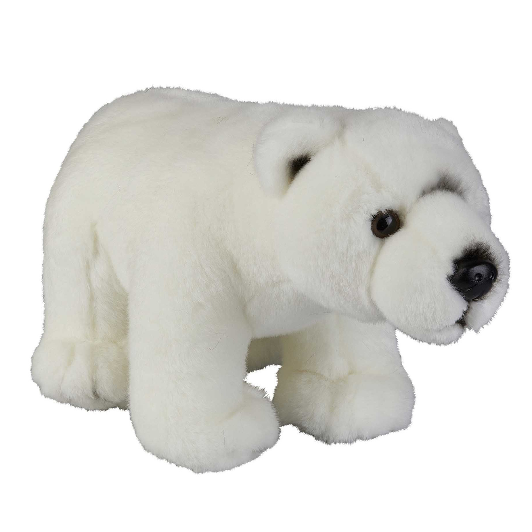 Pluche knuffel dieren IJsbeer 28 cm -