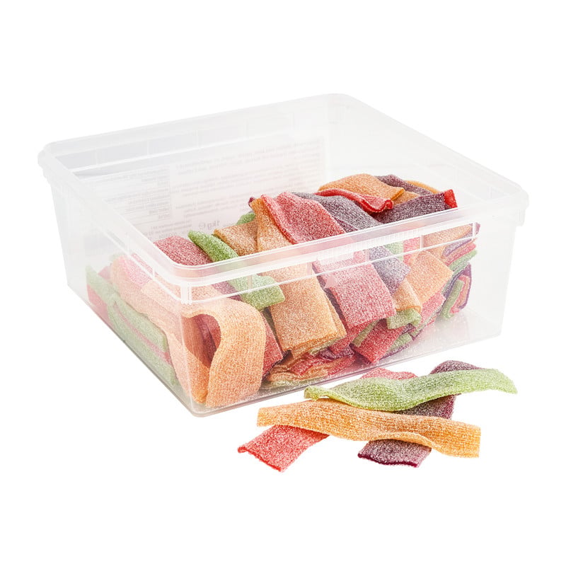 Kilo snoep zure matten - 4 smaken - 1 kg