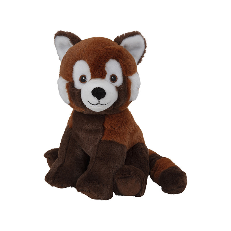 Pluche dieren knuffels Rode panda van 25 cm - Knuffeldieren speelgoed -
