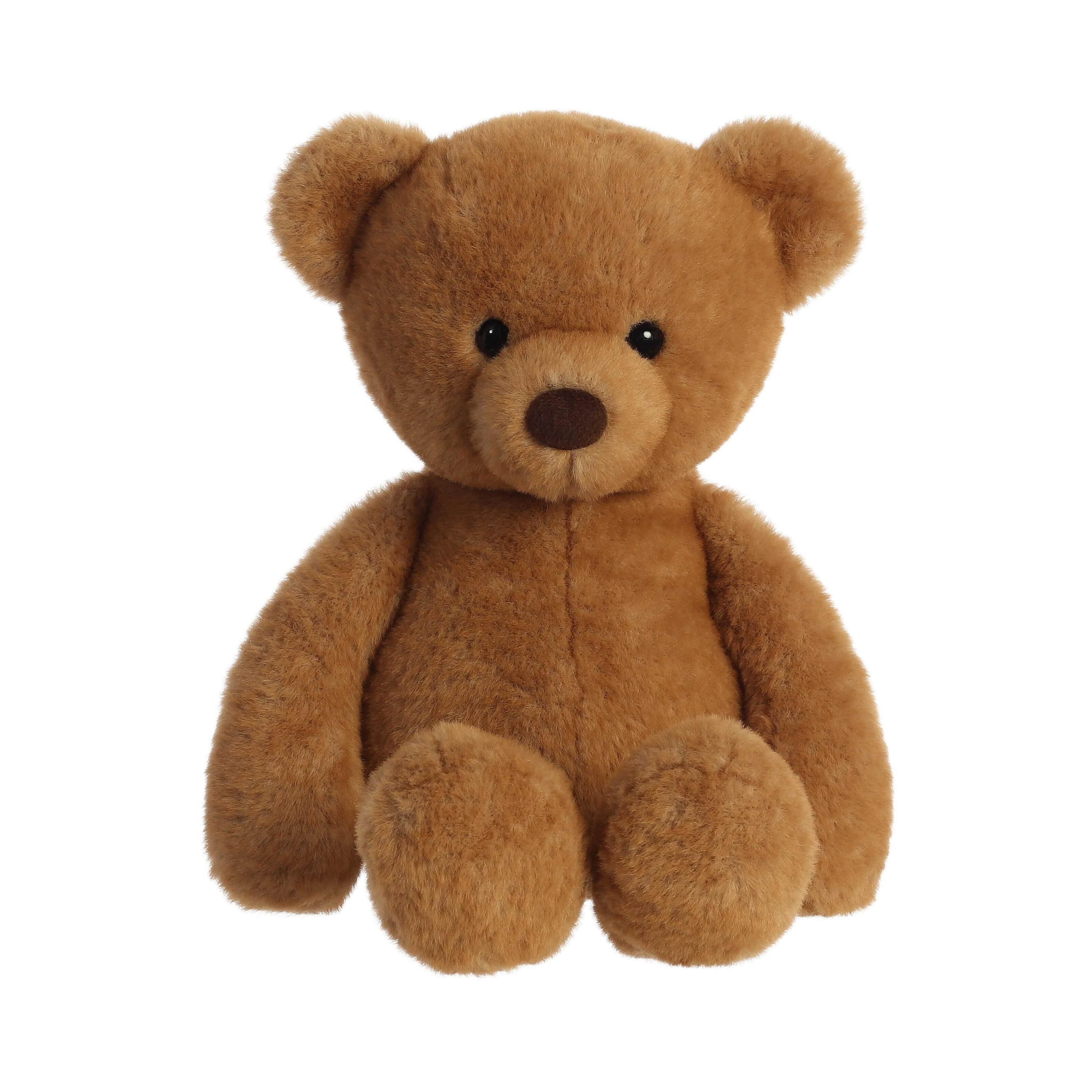 Pluche teddybeer - bruin - 42 cm - Knuffel beren / dieren knuffels -