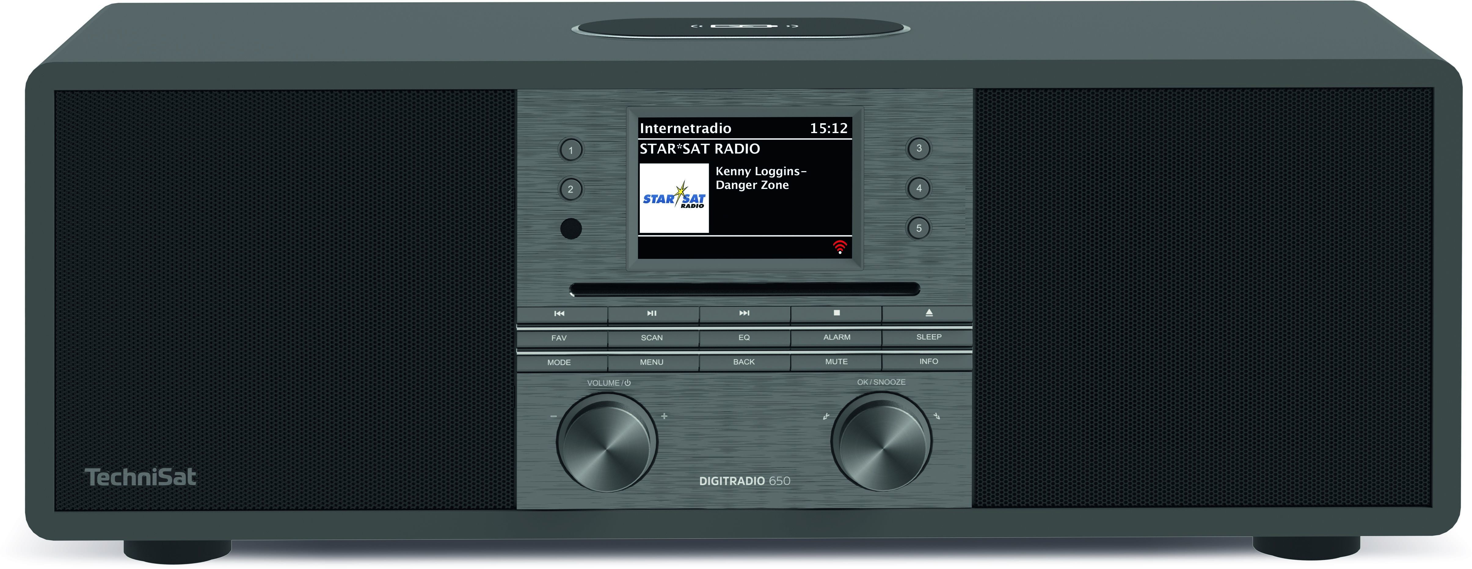 TechniSat Digitradio 650 Hybride radio Grijs