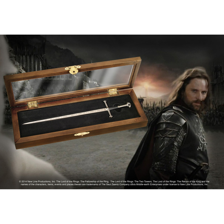 Noble Collection Lord of the Rings: Aragorn's Anduril Letter Opener brievenopener
