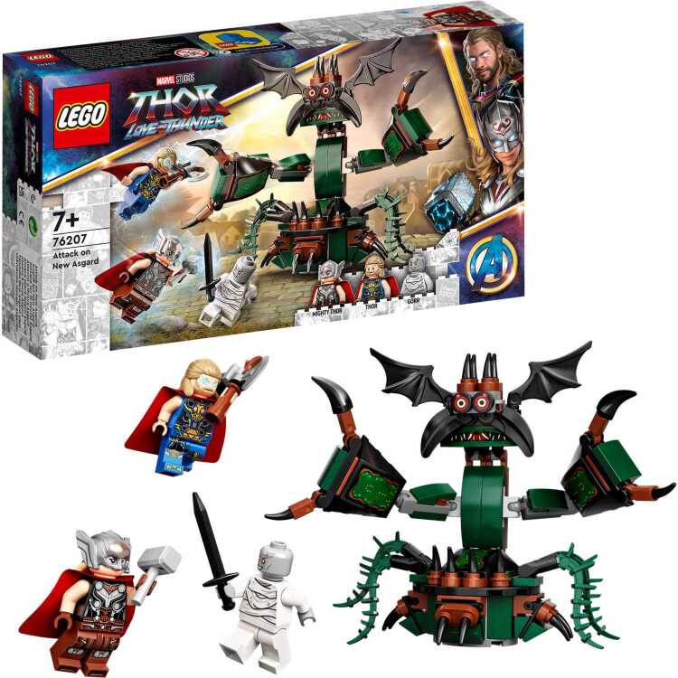 LEGO Marvel - Aanval op New Asgard constructiespeelgoed 76207