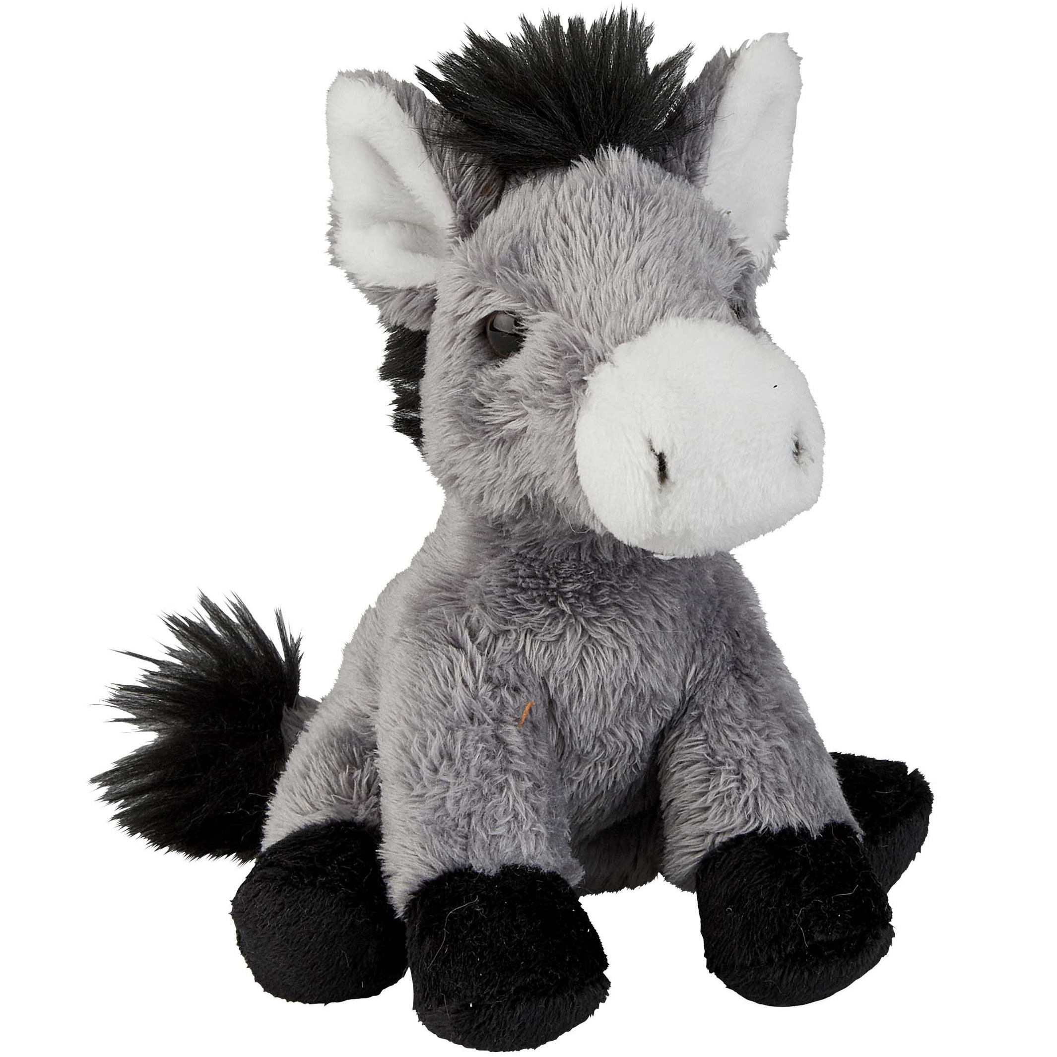 Ravensden Pluche knuffel dieren Ezel - 15 cm - Speelgoed knuffels - Leuk als cadeau - Ezels -