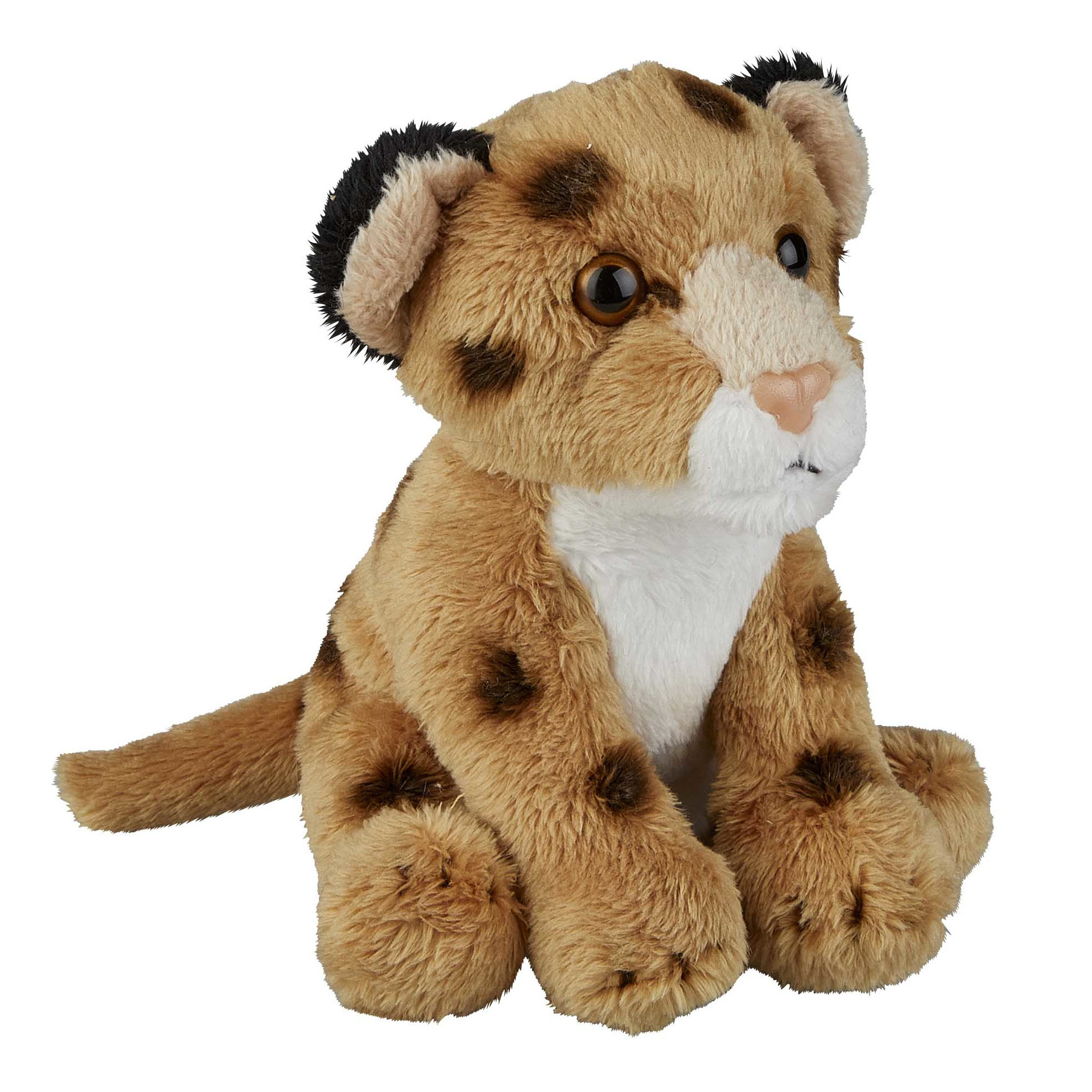 Pluche knuffel dieren Luipaard 15 cm -