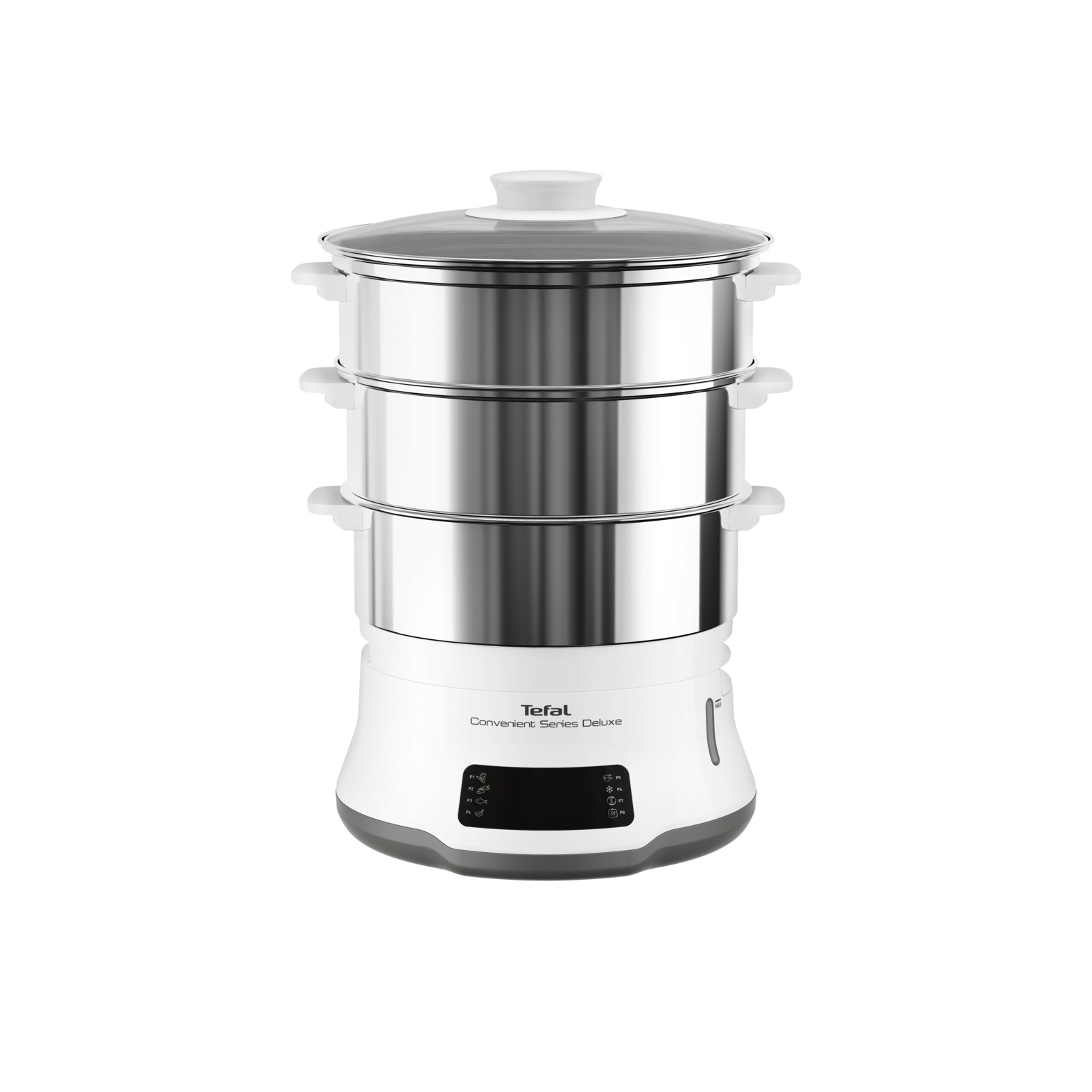 Tefal VC502D Convenient Series DeLuxe XL Stoomkoker Grijs