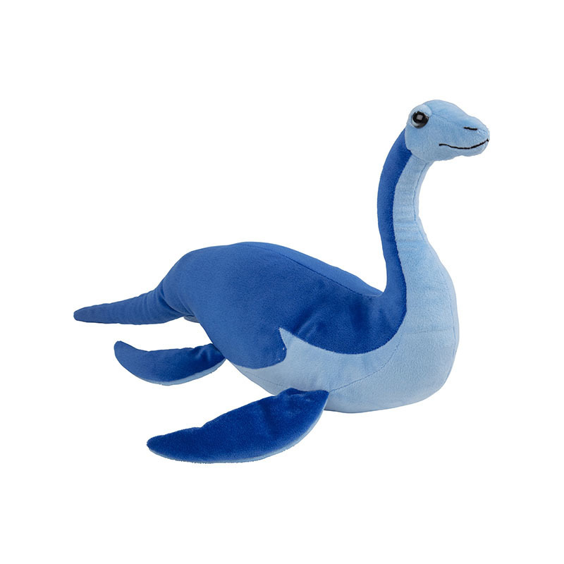 Nature Planet Pluche knuffel dinosaurus Plesiosaurus - 43 cm - Knuffeldieren Dino speelgoed -