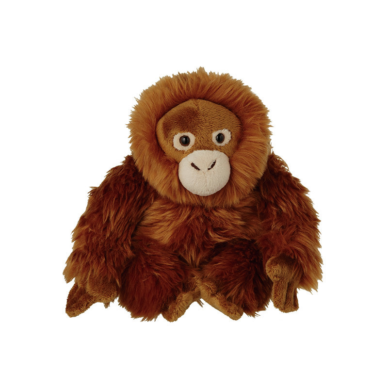Pluche Orang Utan aap knuffel van 18 cm -