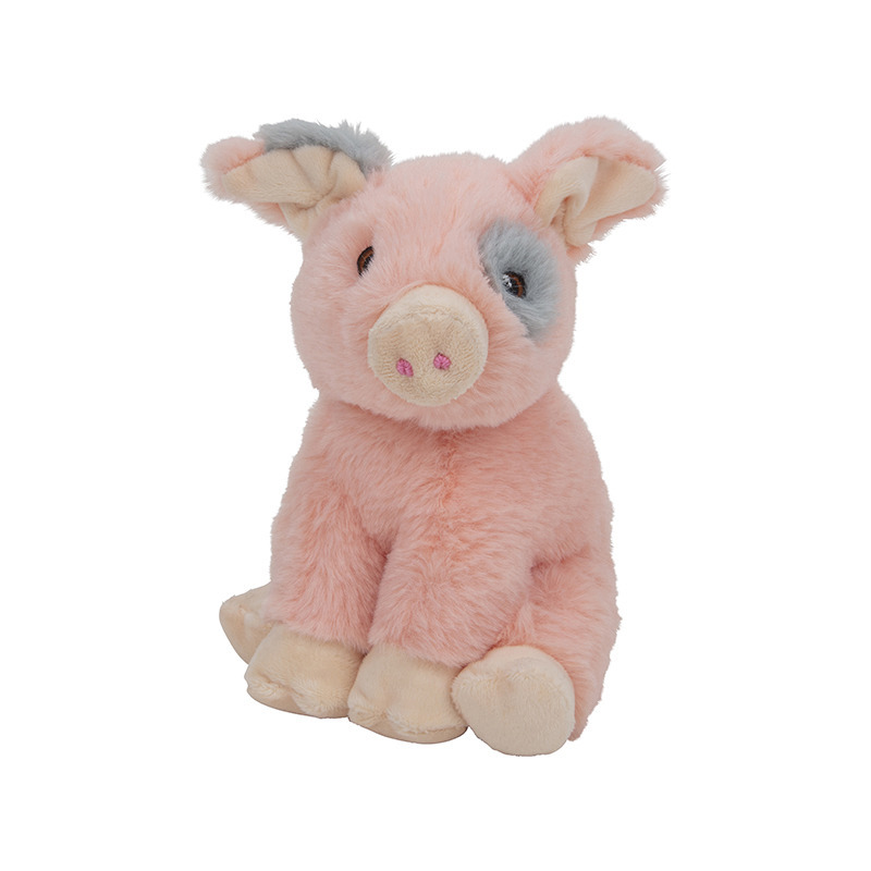 Pluche dieren knuffels Varken/biggetje van 18 cm -