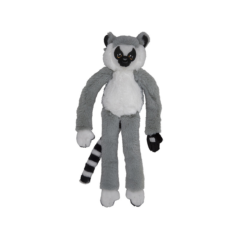 Pluche dieren knuffels hangende Ringstaart Maki aap van 48 cm -