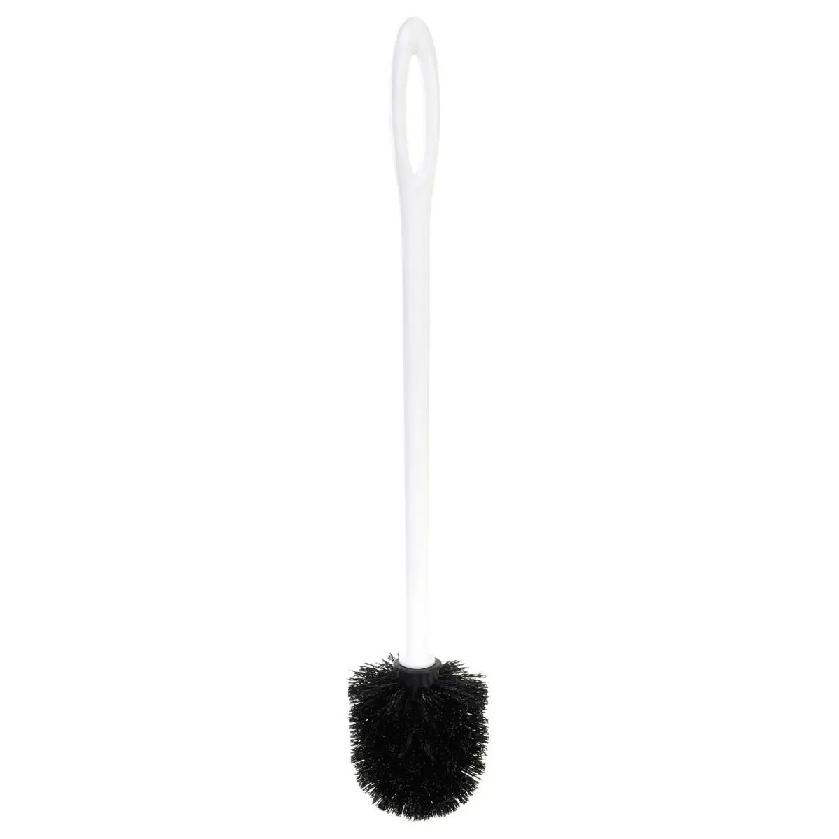 WC-/toiletborstel wit kunststof 46 cm -