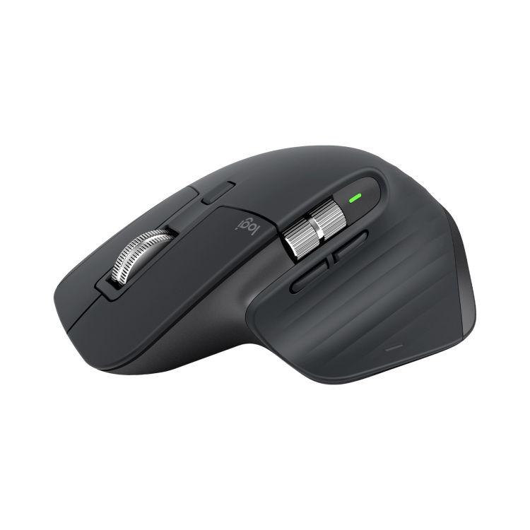 Logitech MX Master 3S muis 200 - 8000 dpi, Bluetooth Low Energy