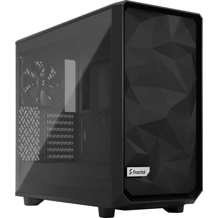 Fractal Design Meshify 2 Lite Black TG Light Tint tower behuizing Window-Kit