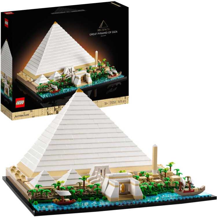 LEGO Architecture - Grote Piramide van Gizeh constructiespeelgoed 21058