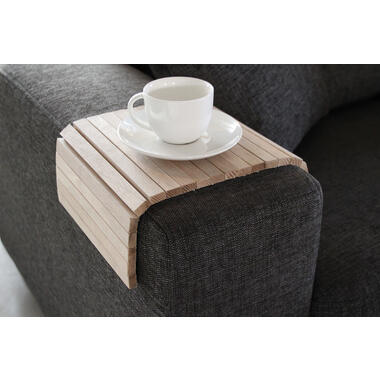 WOOOD Dienblad Butler - naturel- 44x24 cm - Leen Bakker