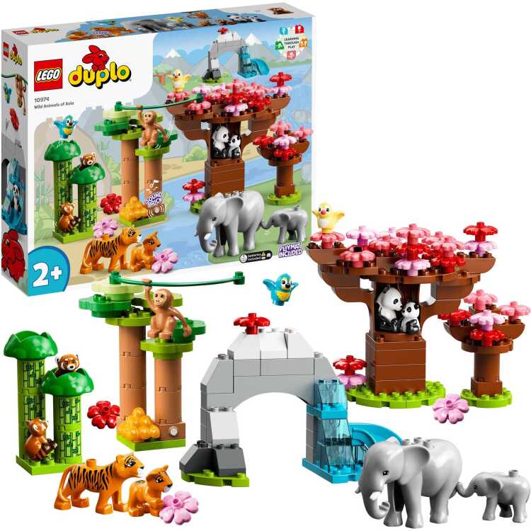 LEGO DUPLO - Wilde dieren van Azië constructiespeelgoed 10974