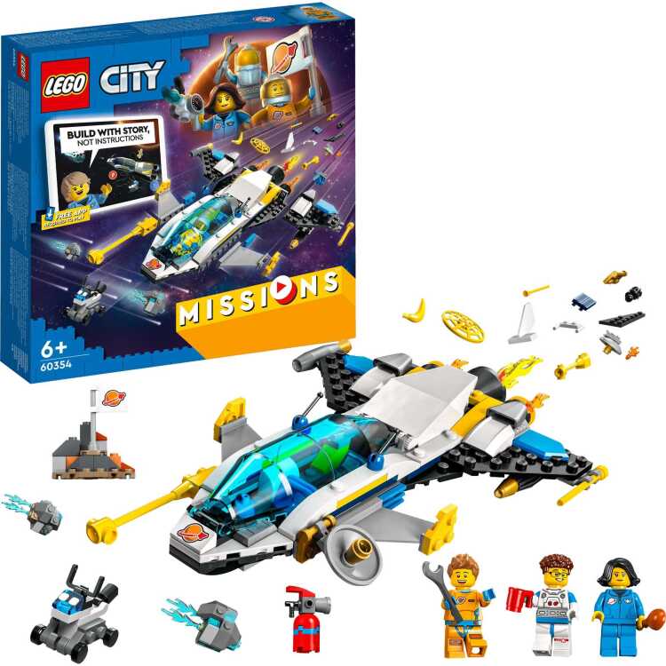 LEGO City - Ruimteschip voor verkenningsmissies op Mars constructiespeelgoed 60354