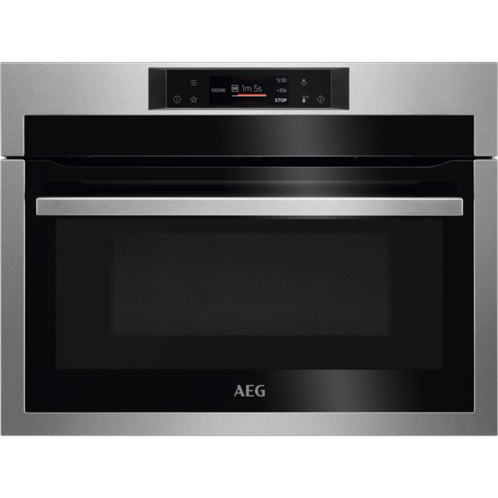 AEG KMF761080M Inbouw oven met magnetron Grijs