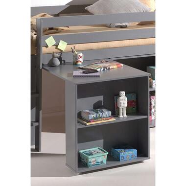 Vipack bureau voor Pino halfhoogslaper - grijs - 72x94x68 cm - Leen Bakker
