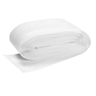 Plooiband 2-Plooi 70mm 580cm wit - 4000455 - Leen Bakker