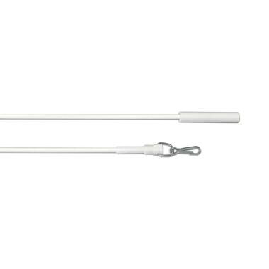 Trekstang 100cm wit - 4000465 - Leen Bakker