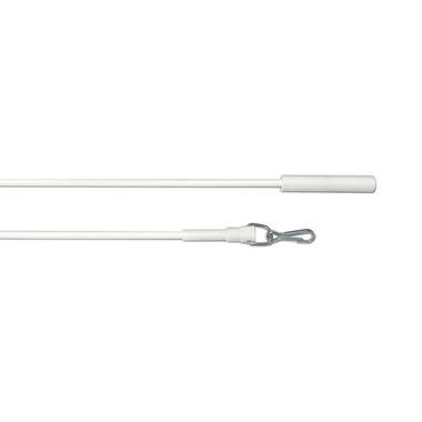 Trekstang 150cm - wit - 4000468 - Leen Bakker