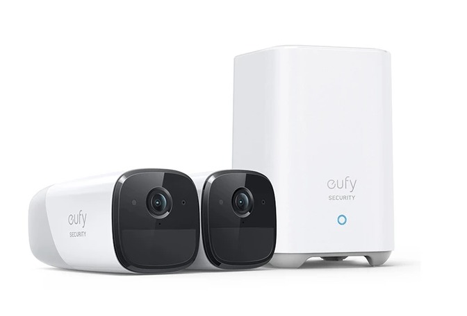 Anker EufyCam 2 Pro 2 camera's + basisstation IP-camera Wit