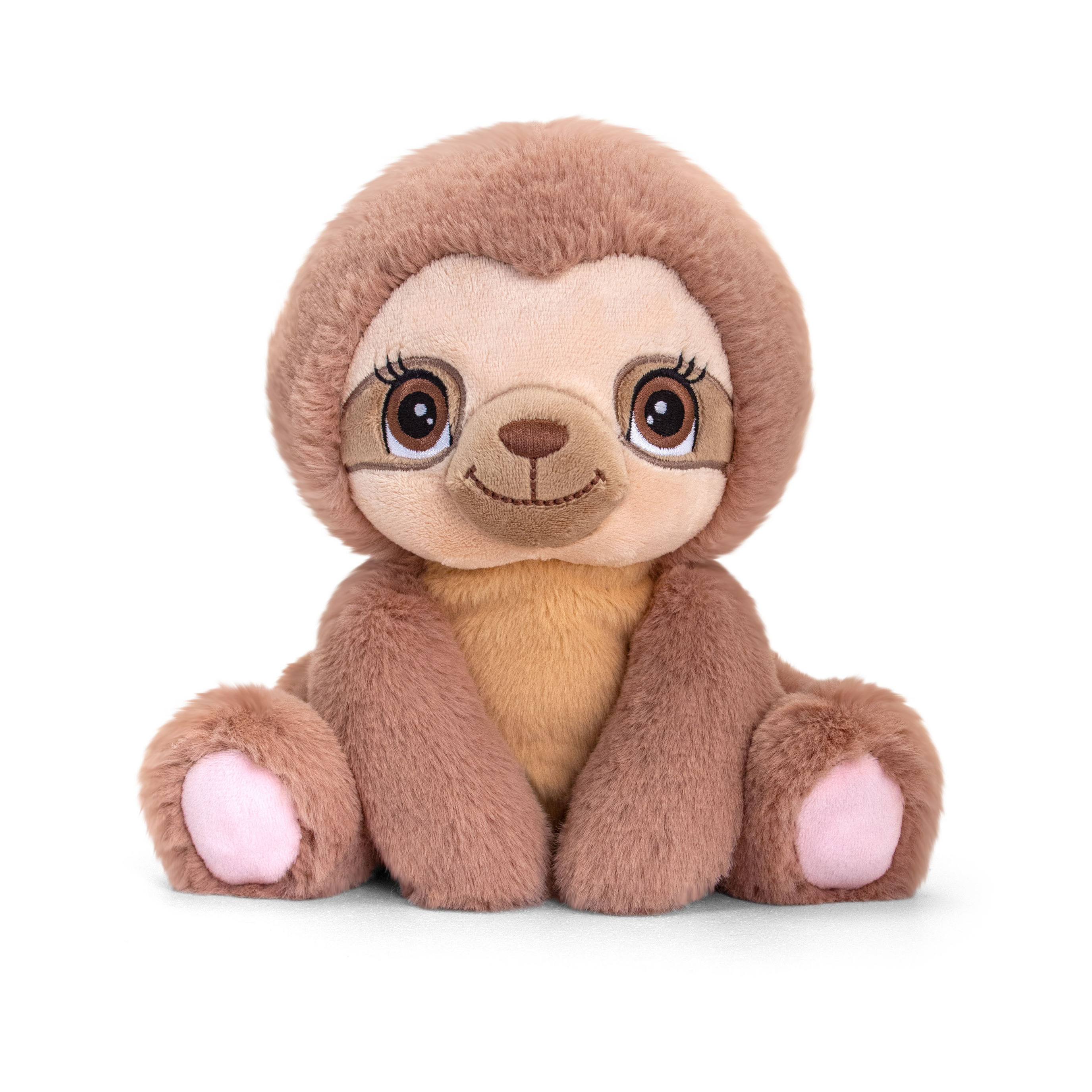 Pluche knuffel dier luiaard 25 cm -