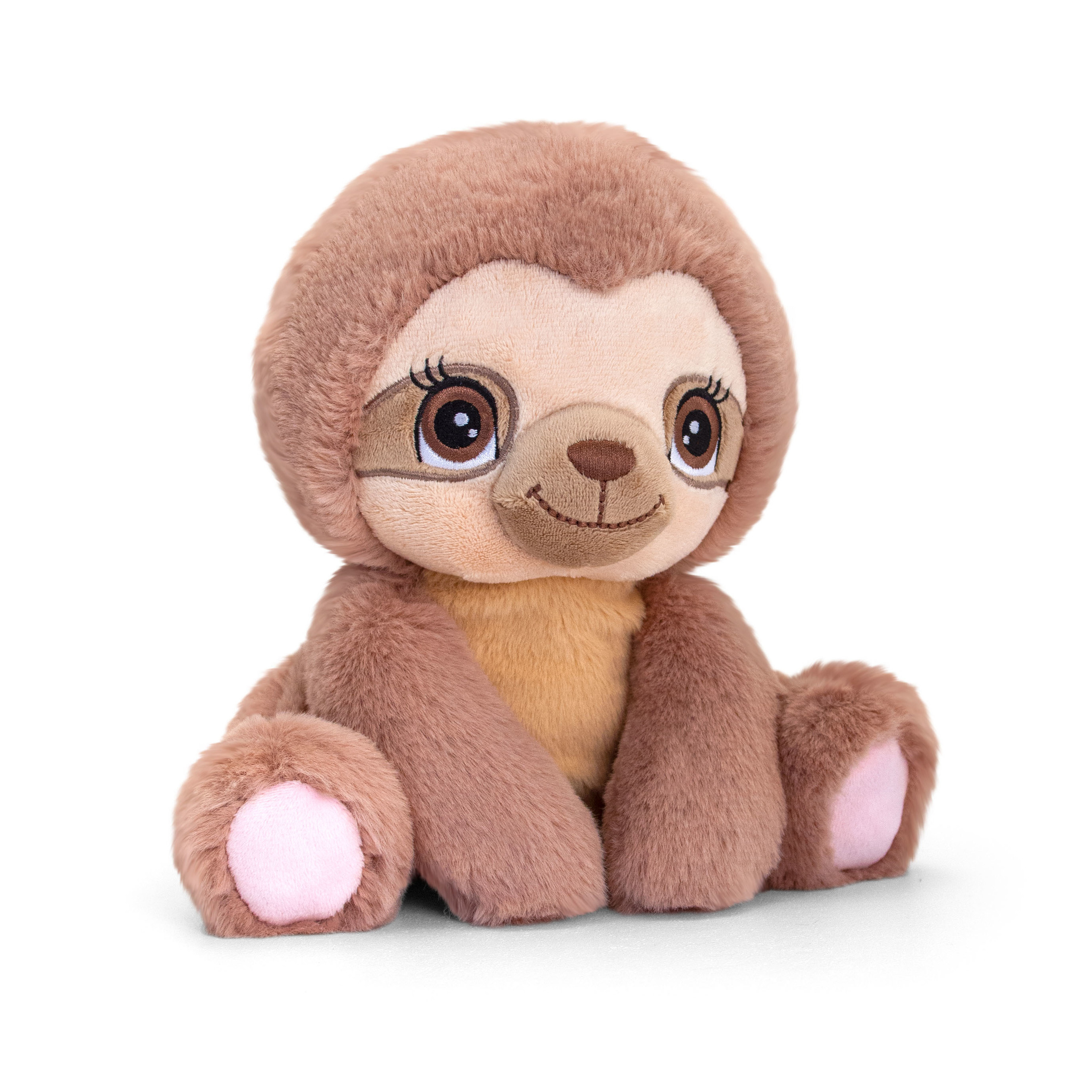 Pluche knuffel dier luiaard 16 cm -