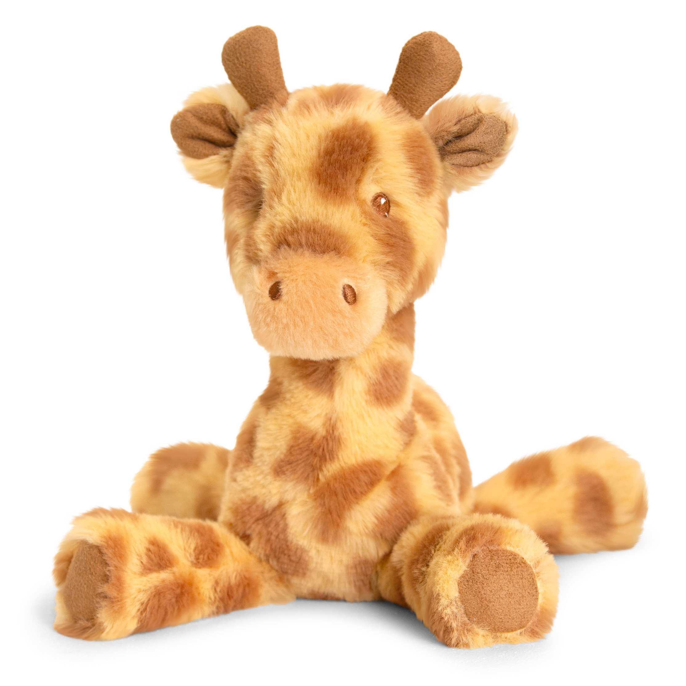 Knuffel Giraffe - zachte pluche stof - knuffeldieren - 14 cm - cadeau - kinderen -