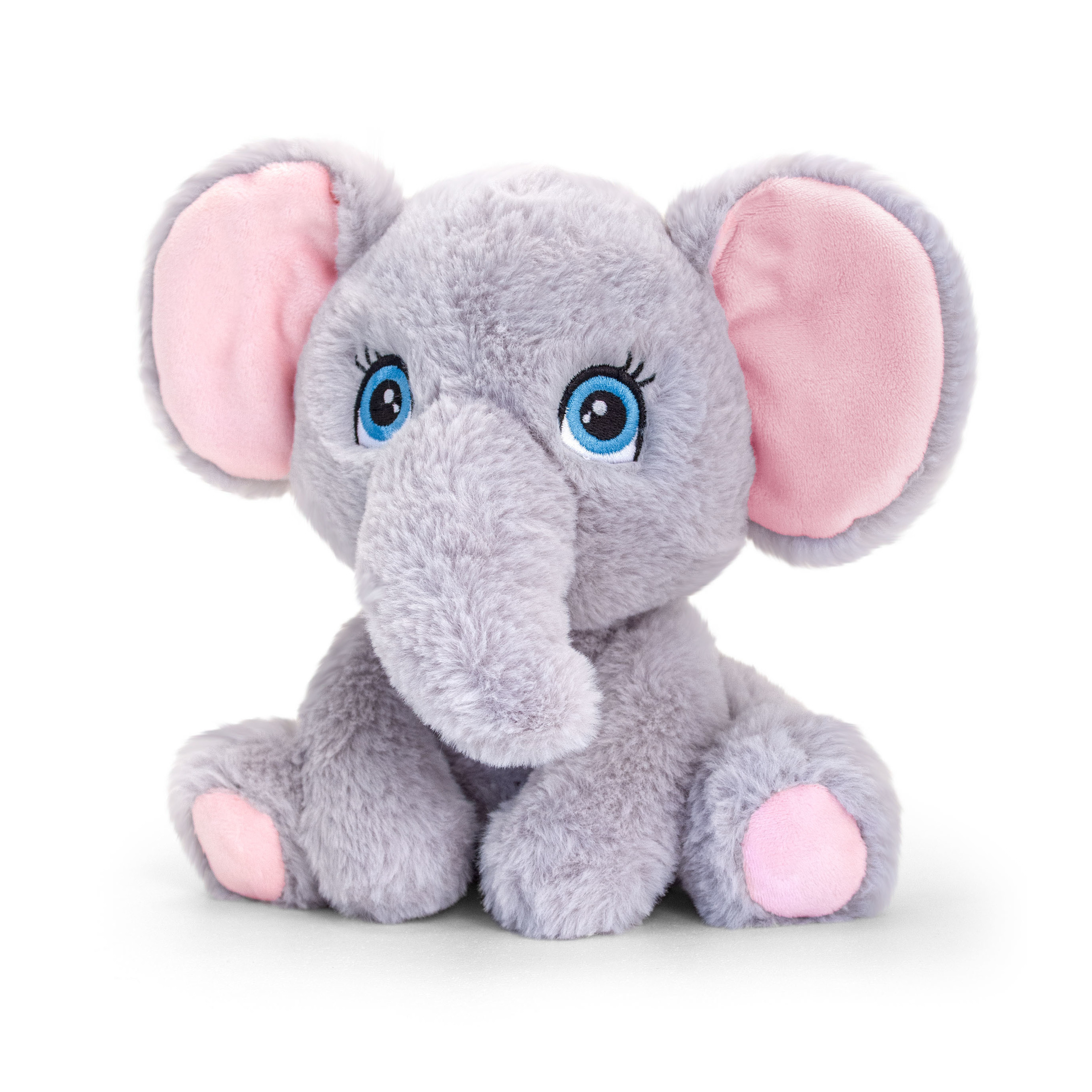 Pluche knuffel dier olifant 25 cm -